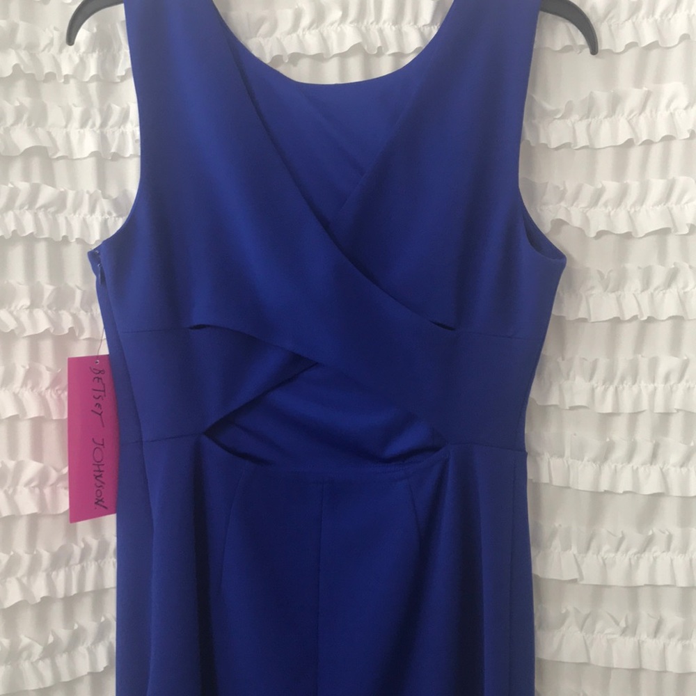 NWT Royal Blue Betsey Johnson Dress